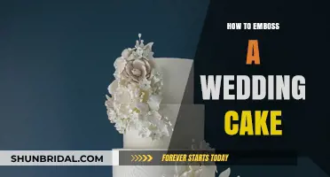 Create Stunning Embossments: A Guide to Wedding Cake Design