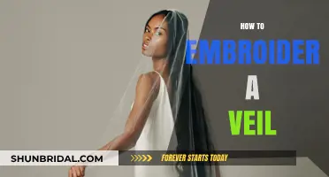 Elegant Veil Embroidery: Step-by-Step Guide to Embellish Your Bridal Veil