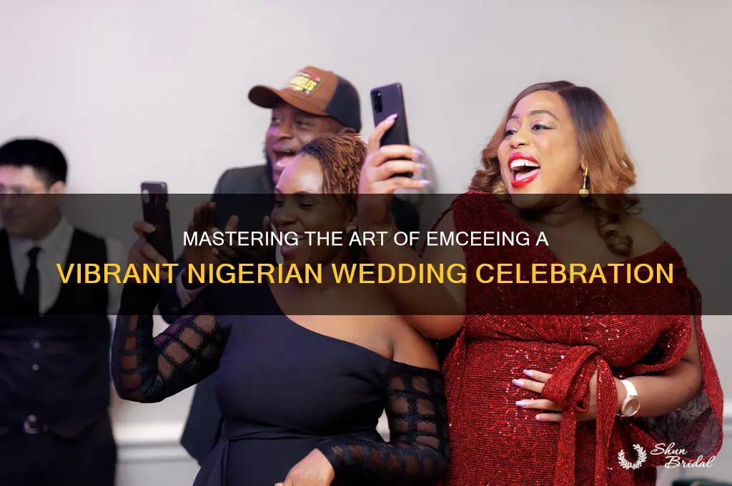 how to emcee a nigerian wedding