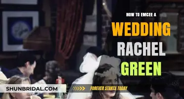 Emceeing a Wedding Like Rachel Green: Tips for a Memorable Celebration