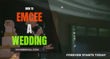 Emceeing a Wedding: A Step-by-Step Guide for Beginners