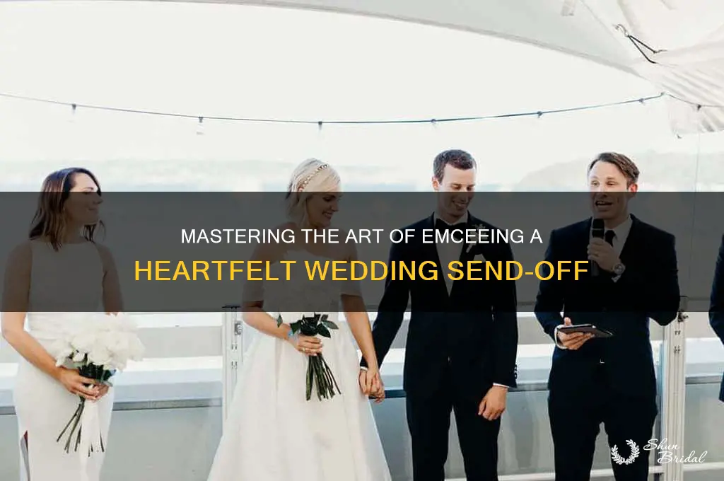 how to emcee send off wedding