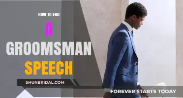 Mastering the Art of Concluding a Groomsman Speech with Impact