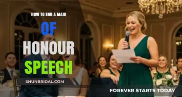 Perfectly Concluding Your Maid of Honour Speech: Tips and Tricks