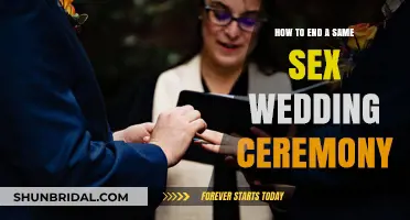 Celebrating Love: Creative Ways to Conclude a Same-Sex Wedding Ceremony