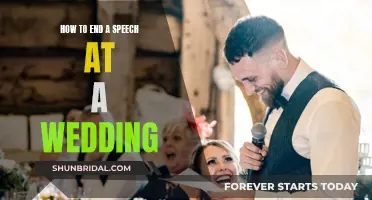 Crafting Memorable Wedding Speech Endings: A Guide