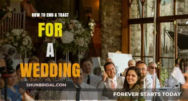 Perfect Wedding Toast Endings: Tips for a Memorable and Heartfelt Conclusion