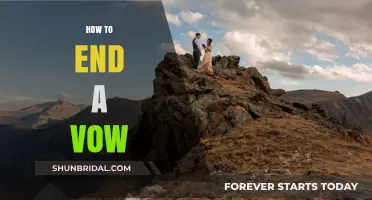 Crafting the Perfect Vow Conclusion: Tips for a Memorable Ending
