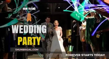Graceful Farewell: Tips to Perfectly End Your Wedding Celebration