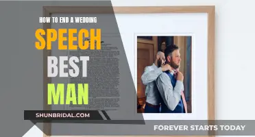 Best Man's Guide: Ending a Wedding Speech