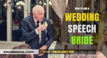 Perfectly Concluding Your Wedding Speech as the Bride: Tips and Tricks