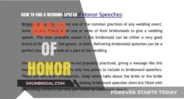 Perfectly Concluding Your Maid of Honor Wedding Speech: Tips and Tricks