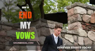 Crafting the Perfect Vow Closing: Tips for a Memorable Ending