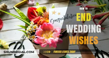 Crafting the Perfect Closing: How to End Wedding Wishes Elegantly