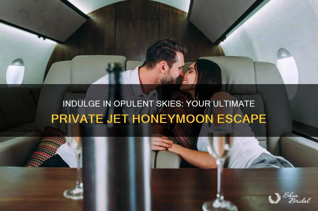 how to enjoy a luxury honeymoon on a private jet