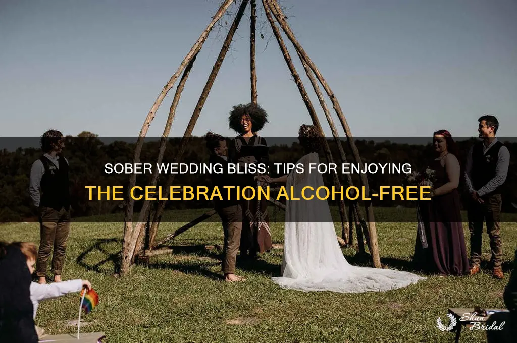 how to enjoy a wedding sober
