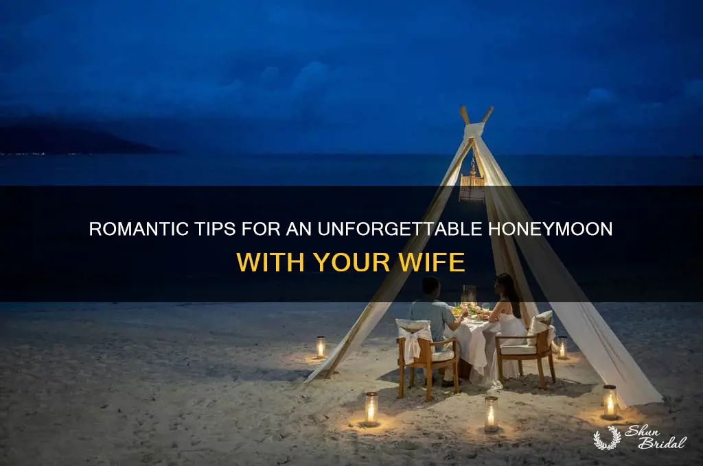 how to enjoy honeymoon with wife