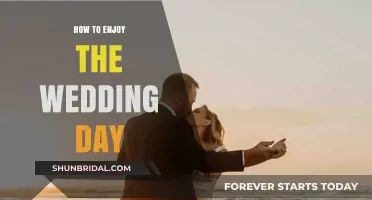 Savor Every Moment: A Guide to Enjoying Your Wedding Day