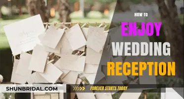 Enjoying the Wedding Reception: Tips for a Great Time