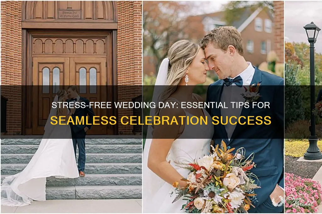 how to ensure a smooth wedding day