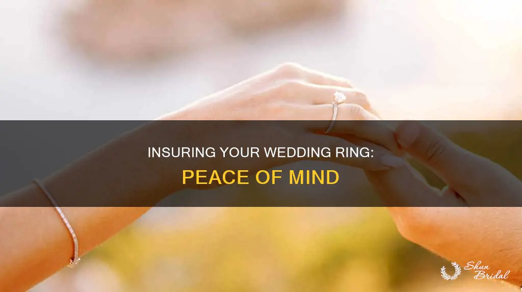 how to ensure my wedding ring