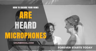 Ensure Your Vows Are Heard: Microphone Tips for Your Wedding Day