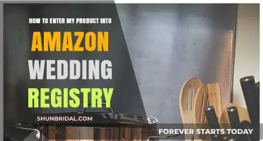 Add Your Product to Amazon Wedding Registry: A Guide
