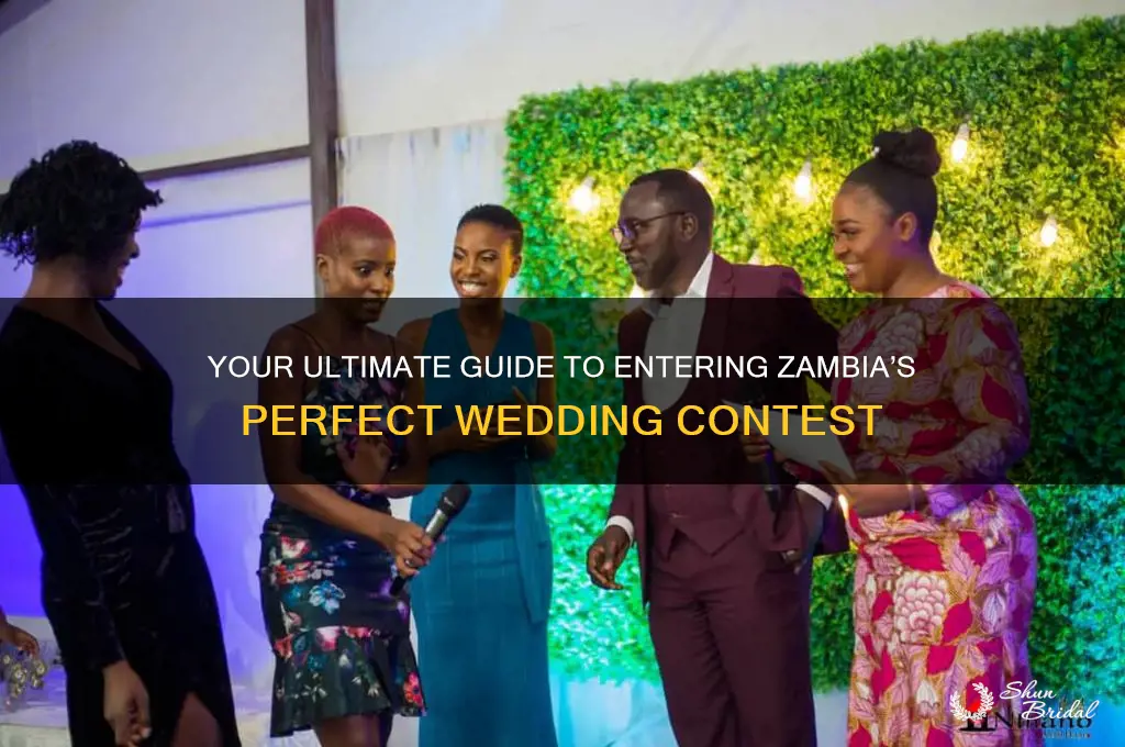 how to enter our perfect wedding zambia