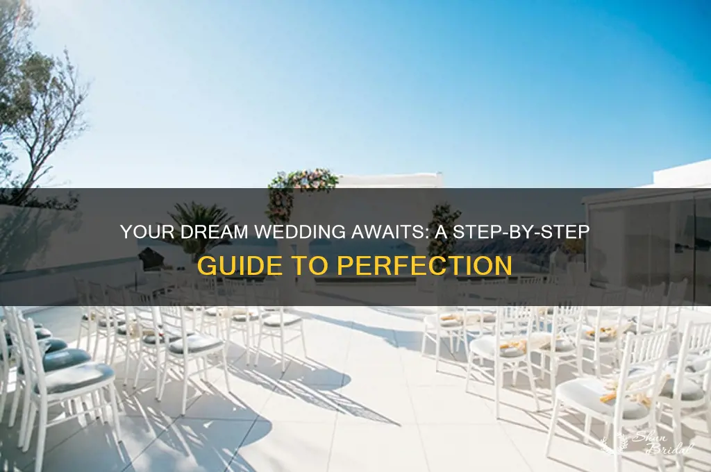 how to enter our perfect wedding