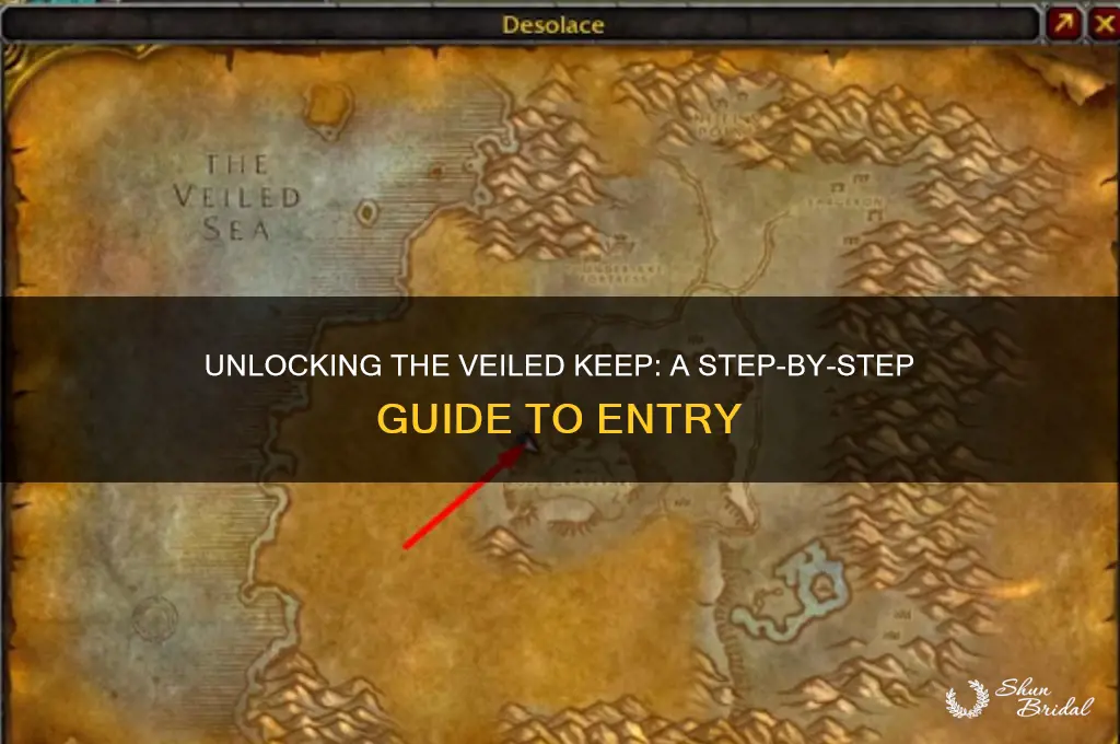 how to enter the veiled keep