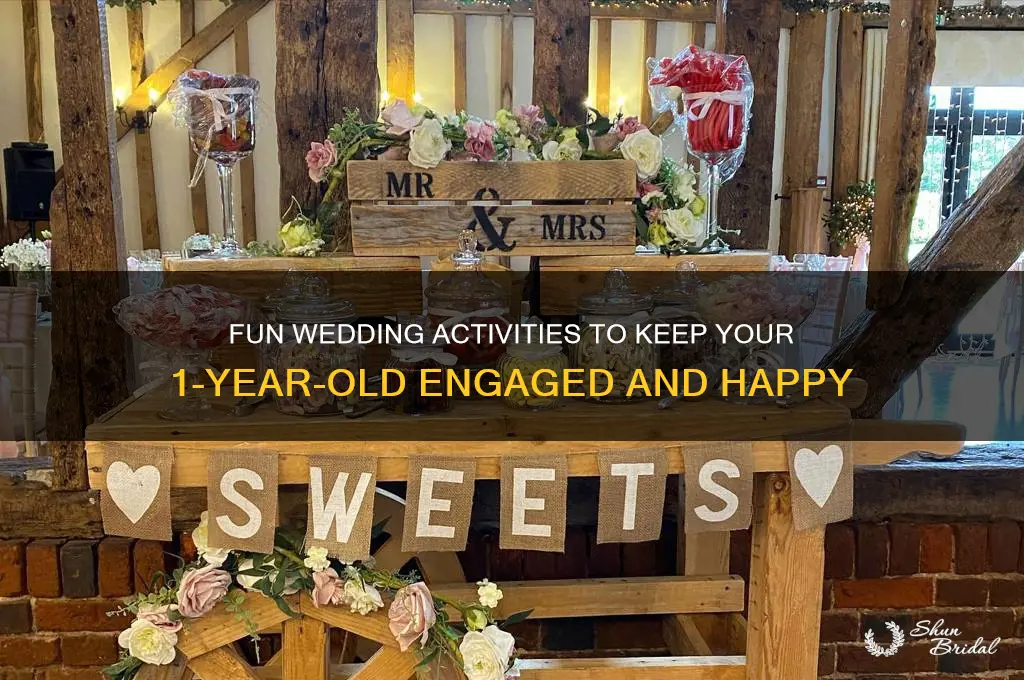 how to entertain a 1 year old at a wedding