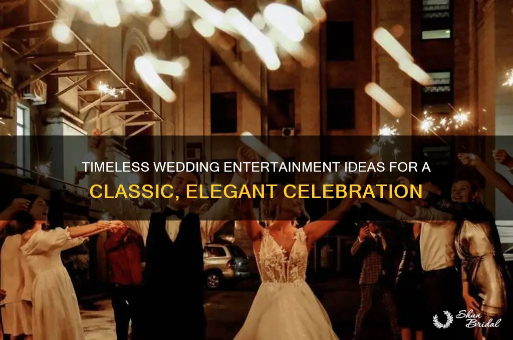 how to entertain guests at classic vibe wedding
