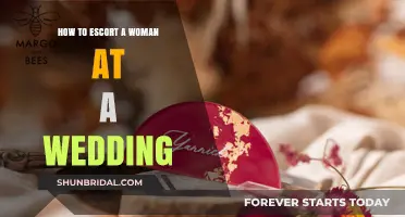 Elegant Escort Etiquette: Guiding a Woman Gracefully at Weddings