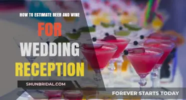 Planning Wedding Drinks? Estimate Beer and Wine Like This