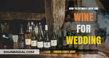 Perfect Pour: Estimating Beer and Wine for Your Wedding Celebration