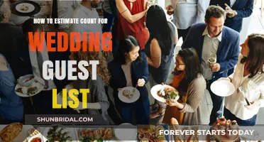 Mastering Your Wedding Guest List: Accurate Estimation Tips and Tricks