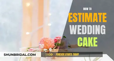 Estimating Wedding Cake: A Simple Guide for Couples