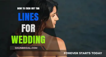 Perfectly Even Skin: Tips to Fade Tan Lines Before Your Wedding