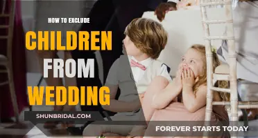 Child-Free Weddings: Thoughtful Strategies for Excluding Children Gracefully