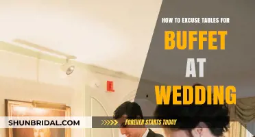 Elegant Buffet Table Setup Tips for Your Wedding Reception