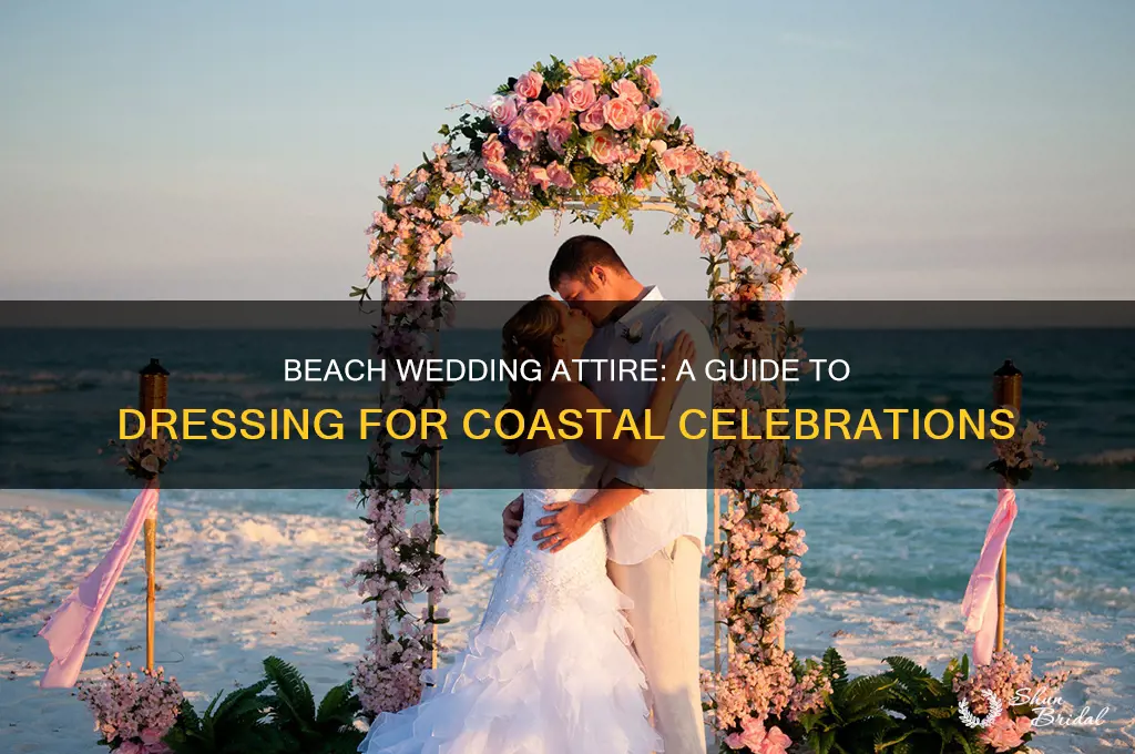how to explain beach wedding attire