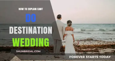 Why We Can't Host a Destination Wedding: Honest Reasons Explained