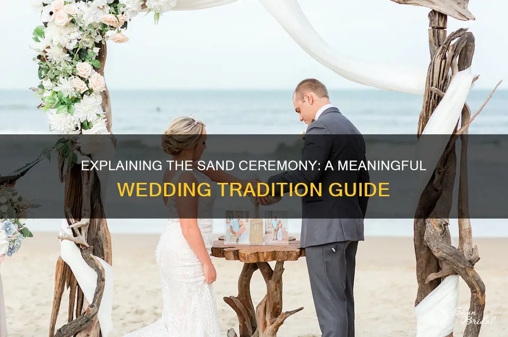 how to explain sand during wedding