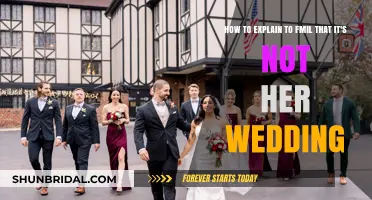 Setting Boundaries: How to Explain It’s Not Her Wedding