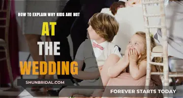 Thoughtful Ways to Explain Why Kids Aren’t Included in Your Wedding