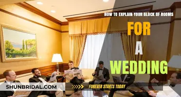 Booking Wedding Accommodations: A Guide to Explaining Your Room Block