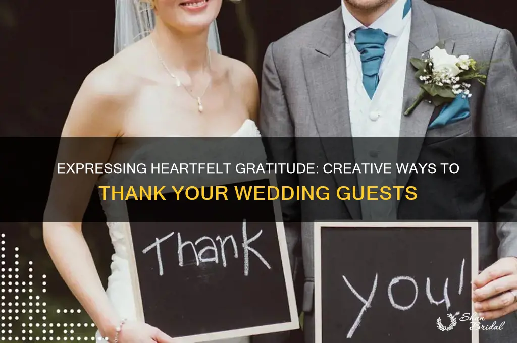 how to express gratitude for wedding