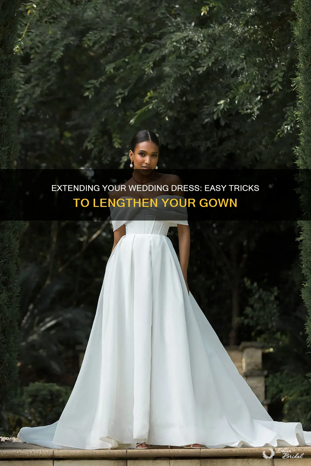 how to extend a wedding dress
