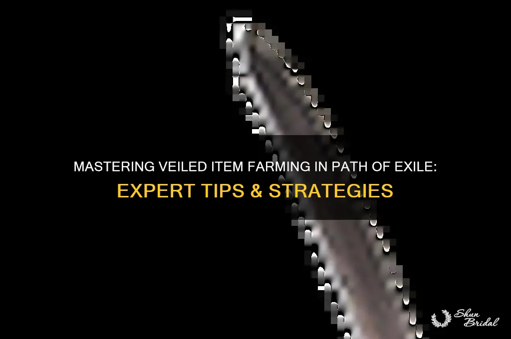 how to farm veiled items poe