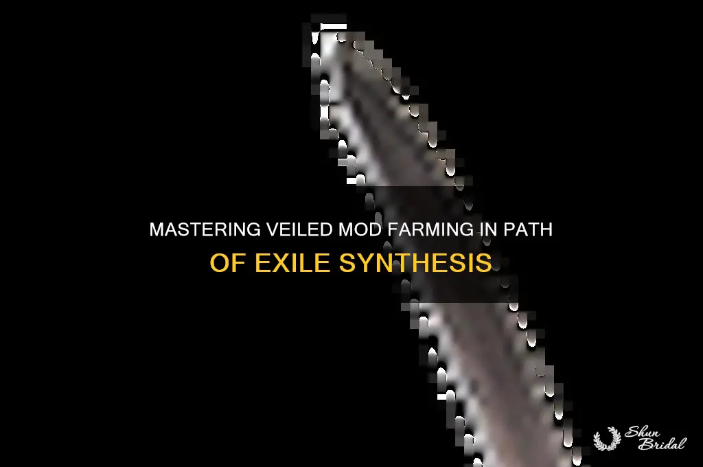 how to farm veiled mods poe sytnhysios